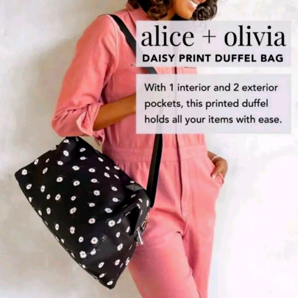 Alice & Olivia Duffle Bag